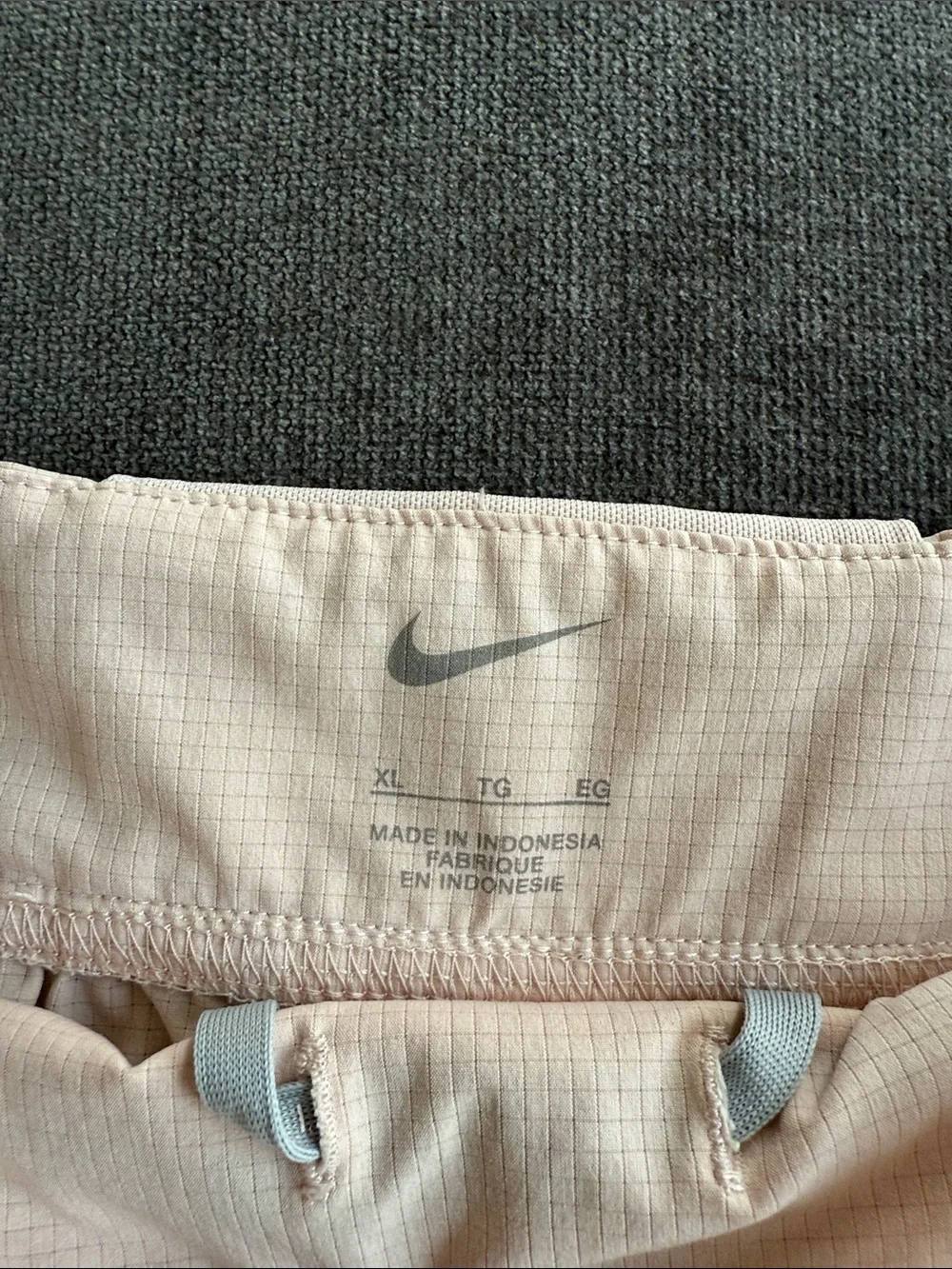 Nike Women's Light Pink Athletic Running Shorts